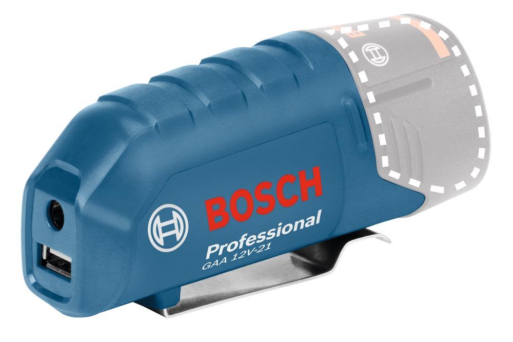 BOSCH USB Ladeadapter GAA 12V-21