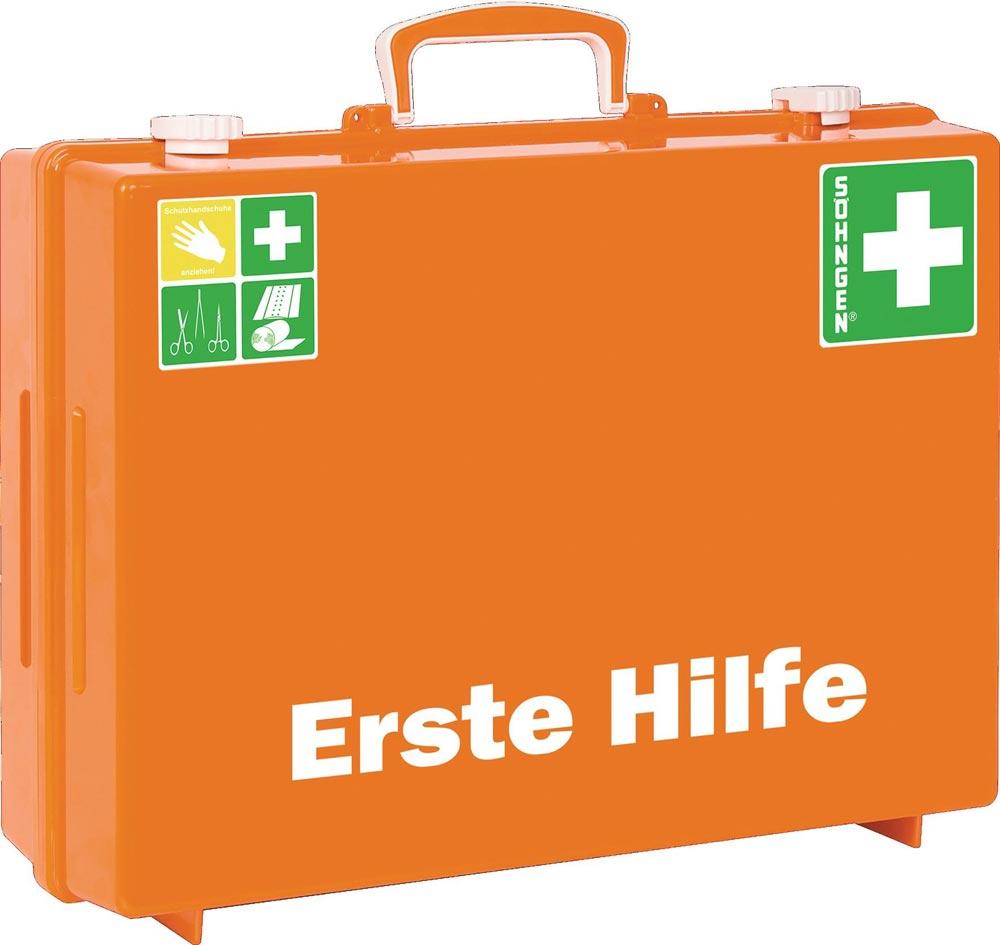 Erste Hilfe Koffer groß MT-CD B400xH300xT150ca.mm orange