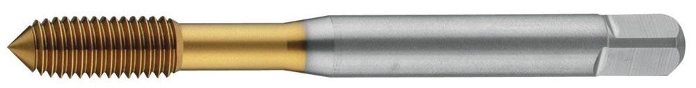 Gewindeformer DIN 2174 (DIN 371) M3 Form C HSS-Co TiN 6HX mit Schmiernuten