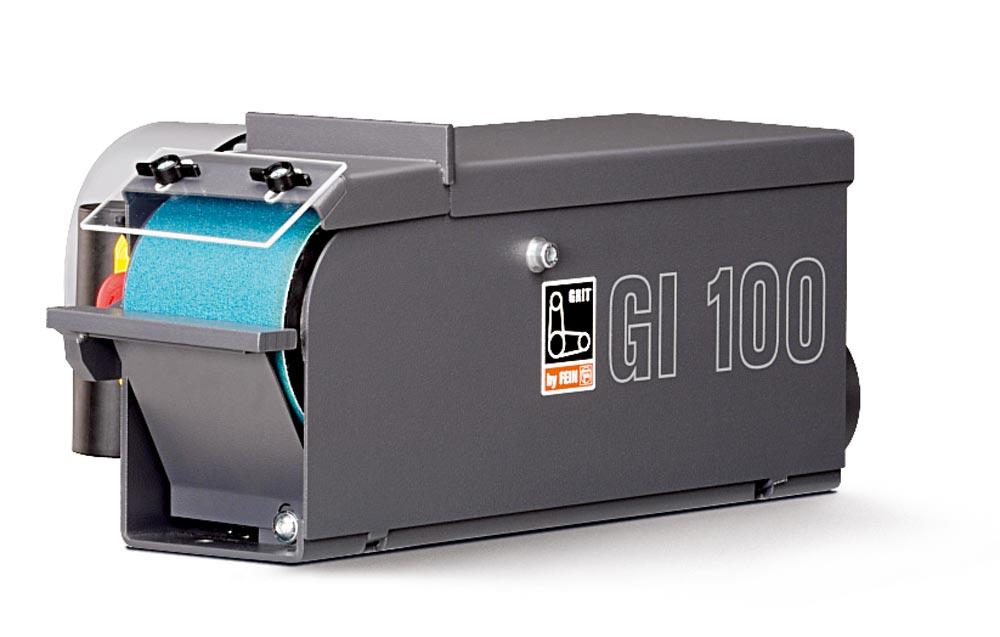 FEIN Metall-Bandschleifmaschine GI 100 EF (230 V)1,5 kW mit Schleifband