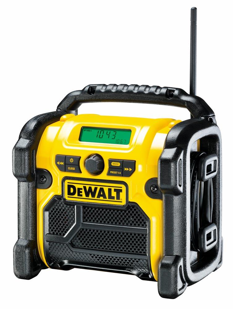 DEWALT Akku- und Netz-Radio DCR020-QW, 10,8-18,0 V