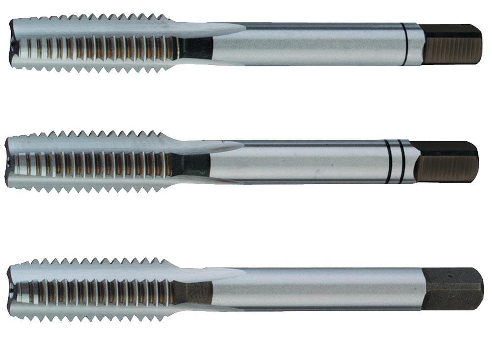 Handgewindebohrersatz DIN 352 M8 x1,25 mm HSS ISO2 (6H) 3 teilig