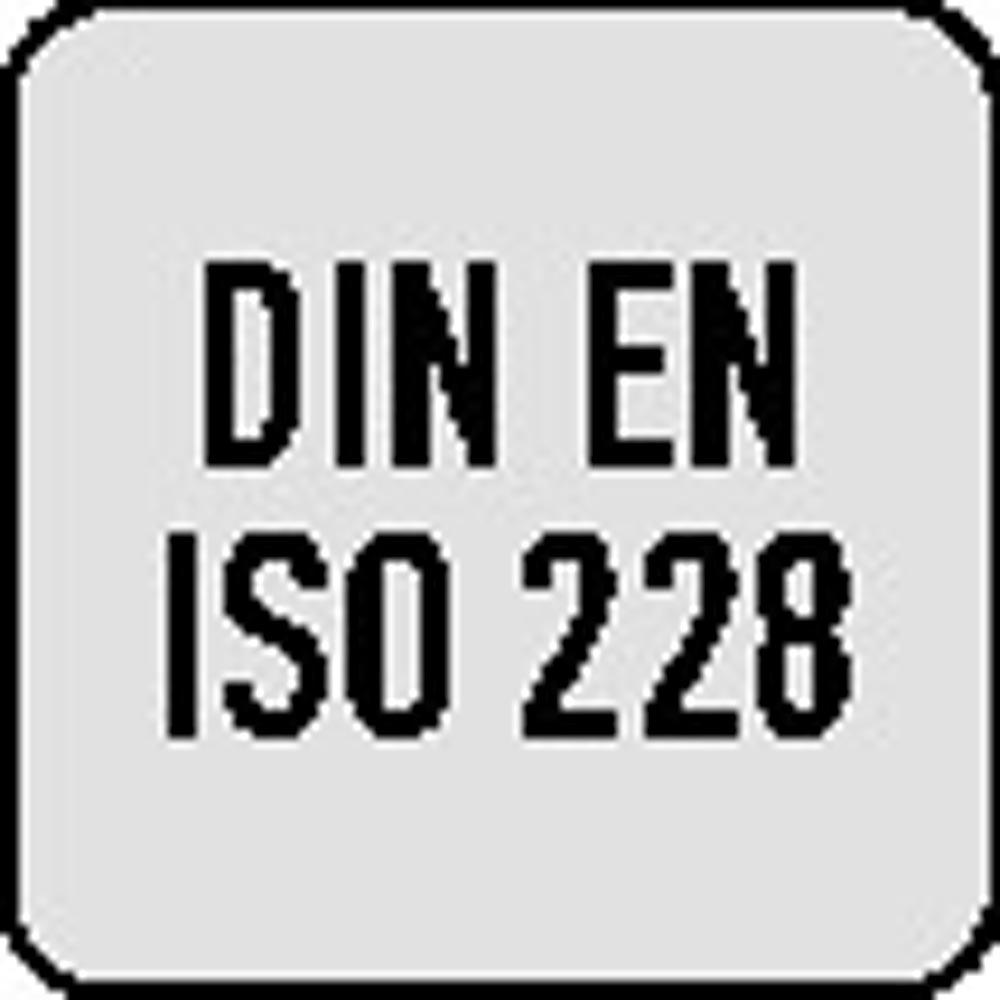Gewindelehrdorn DIN EN ISO 228 G 3/8 x19 Nenn-Ø 16,662 mm Gut/Ausschussseite