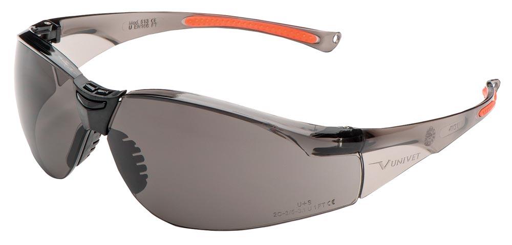 Sichtschutzbrille, Farbe rauch/orange, Scheiben rauch, 2C-3/5-3.1 U 1 FT CE
