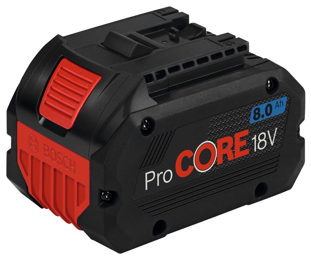 BOSCH 3 tool kit 18V: GSR 18V-28 + GWS 18V-10 + GBH 18V-26 + 2 x ProCORE18V (1 x 4.0 Ah + 1 x 8.0 Ah) + GAL 1880 CV + Toolbag BOSCH 3 tool kit 18V: GSR 18V-28 + GWS 18V-10 + GBH 18V-26 + 2 x ProCORE18V (1 x 4.0 Ah + 1 x 8.0 Ah) + GAL 1880 CV + Toolbag