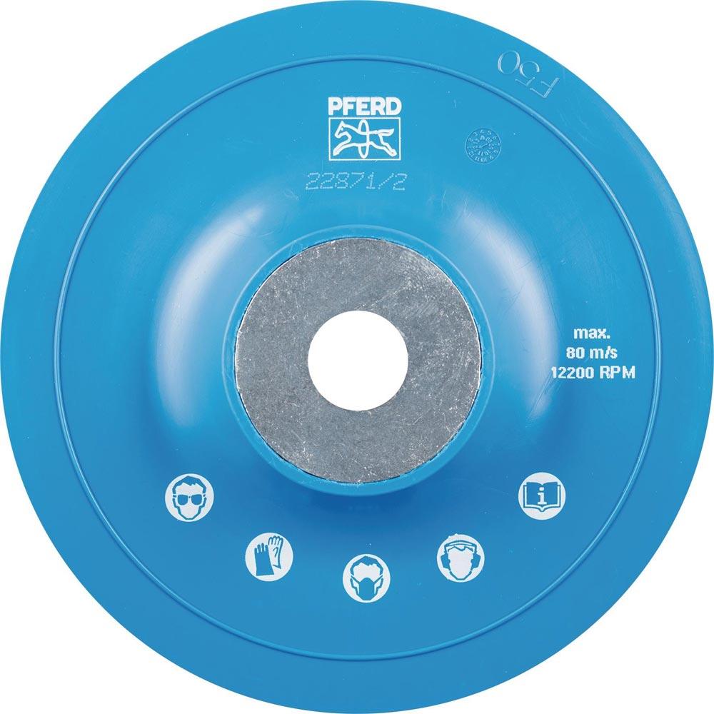 Stützteller GT Ø 125 mm M14 mit Spannmutter