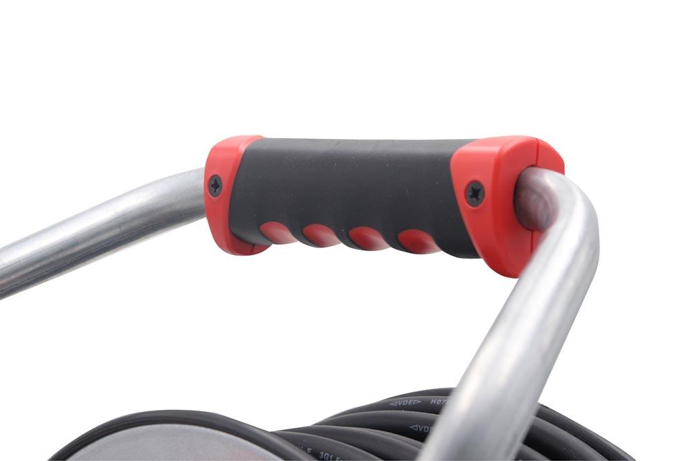 Stahlblech-Kabeltrommel 40 m 230 V H07RN-F 3G1,5 mm