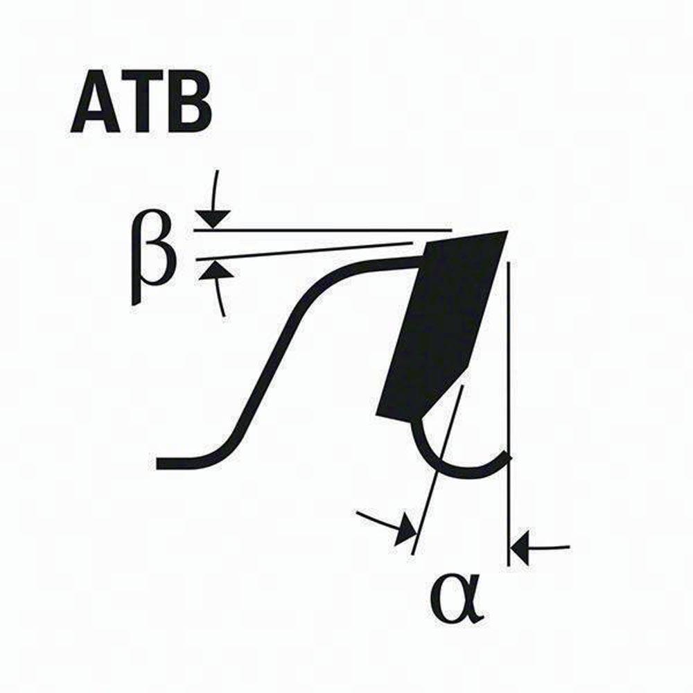 Kreissägeblatt Außen-Ø 254 mm Zähnezahl 80 WZ Bohrung 30 mm Schnittbreite 2,6 mm HM