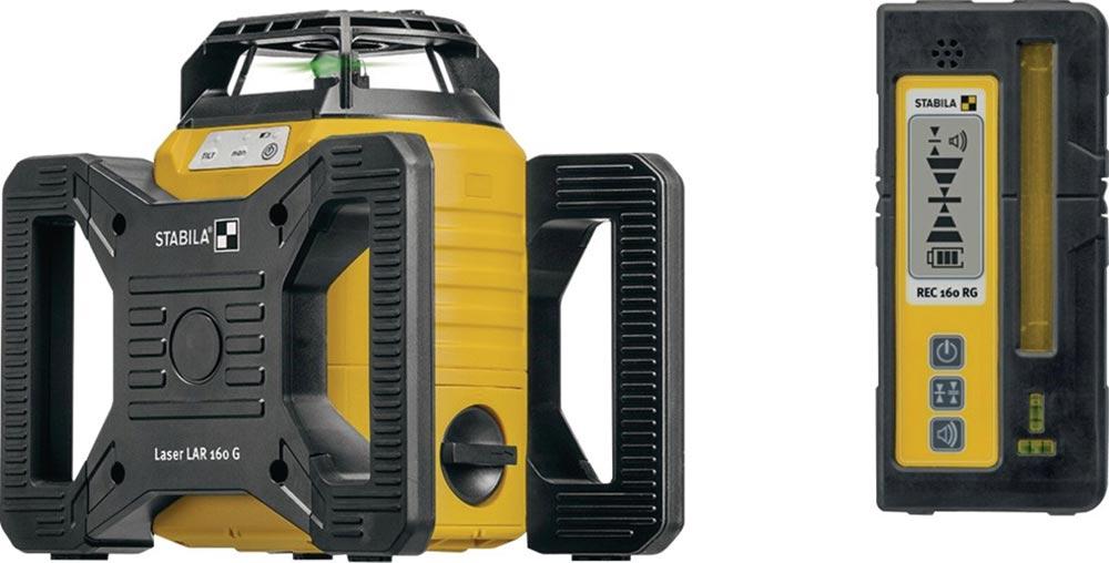 Rotationslaserset LAR 160 G 600 m 4-teilig  5