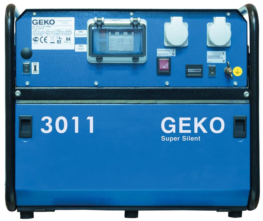 GEKO Stromerzeuger 3011 E-AA/HHBA SS, 3000 VA, (230 V), Benzin, Handstart