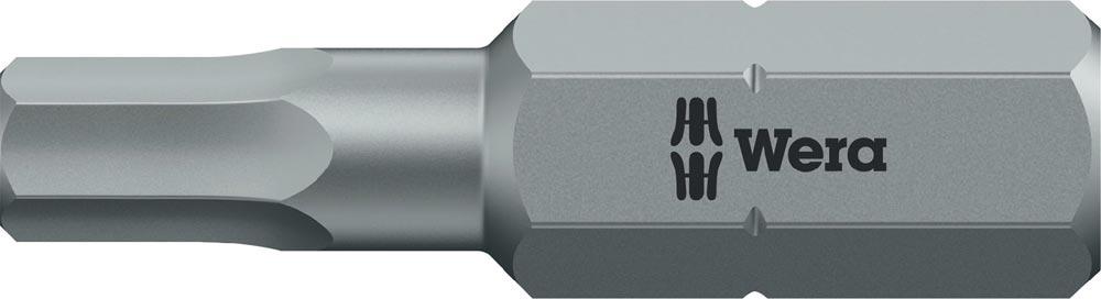 Bit 840/1 Z 1/4  2 mm Länge 25 mm zähhart, HEX-Plus