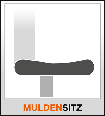 Chefsessel/Leitstellenstuhl, Sitz-BxTxH 540x510x460-550 mm, Traglast 150 kg, höhenverst. Kopfstütze, Bezug Softleder (Frontleder), schwarz