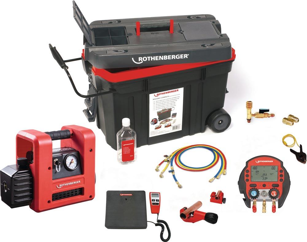 Kälte/Klima-Komplettset ROCADDY 120 R32 DIGITAL bis 1 3/8  6-35 mm 230 V50 Hz