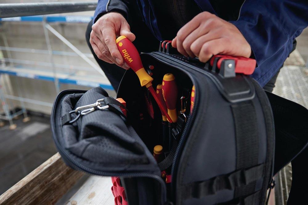 Werkzeugsortiment electric 27-teilig im Werkzeugrucksack