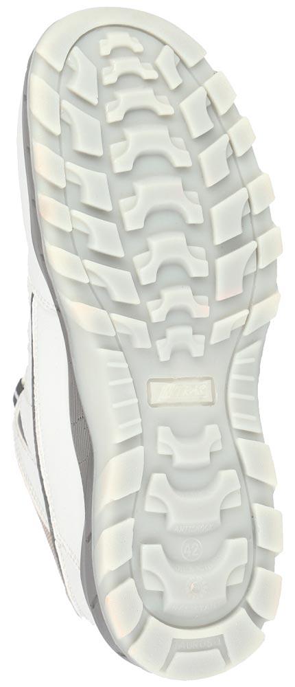 Sicherheitshalbschuhe SPORT STEP WH Gr. 46 weiß S3 SRC Weite 11 Kunstleder widerstandsfähige und nicht kreidende PU / TPU-Laufsohle