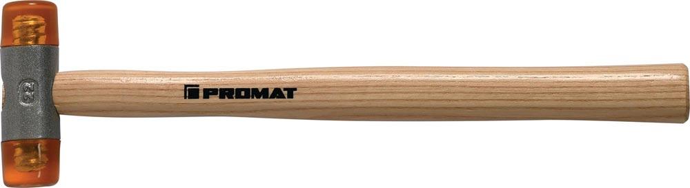 Plastikhammer Kopf-Ø 32 mm Kopflänge 96 mm Celluloseacetat Holz
