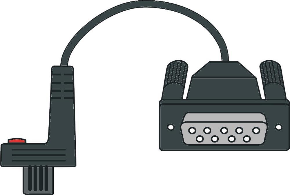 Datenkabel DIGI-MET® RS232 passend zu Data-Variable Länge 2 m