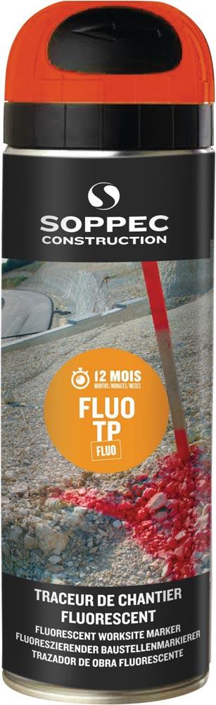Baustellenmarkierspray FLUO TP neonorange 500 ml Spraydose