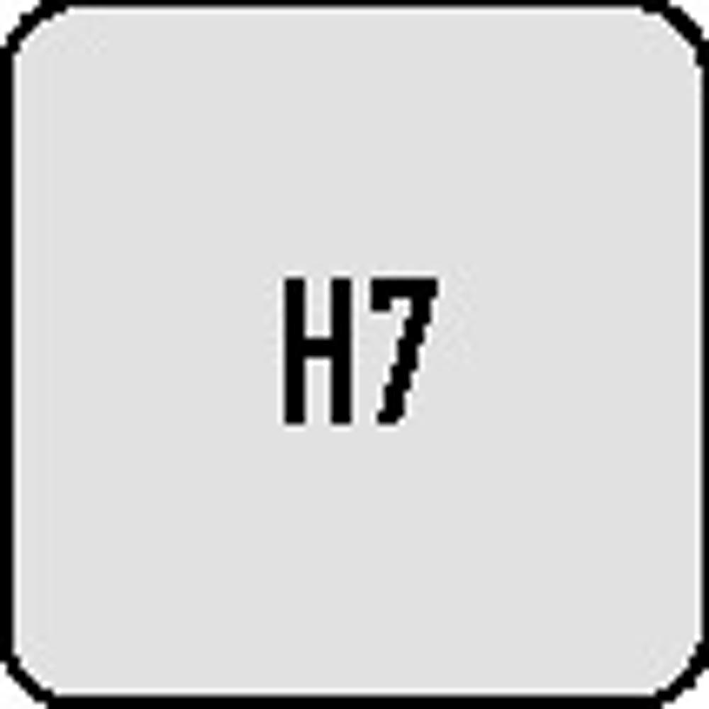 Handreibahle DIN 206 H7 Form B Nenn-Ø 3 mm HSS drallgenutet