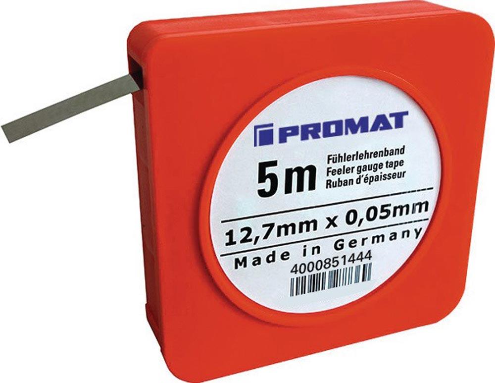 Fühlerlehrenband Stärke 0,45 mm Länge 5 m Breite 12,7 mm