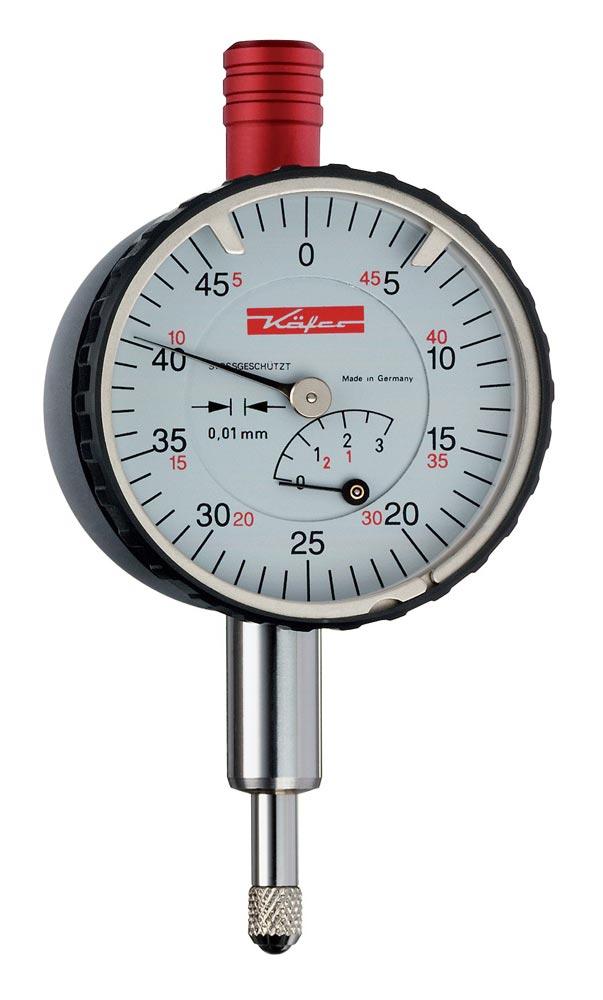 Kleinmessuhr KM 4T 3 mm Ablesung 0,01 mm ohne Stoßschutz Kleinmessuhr KM 4T 3 mm Ablesung 0,01 mm ohne Stoßschutz