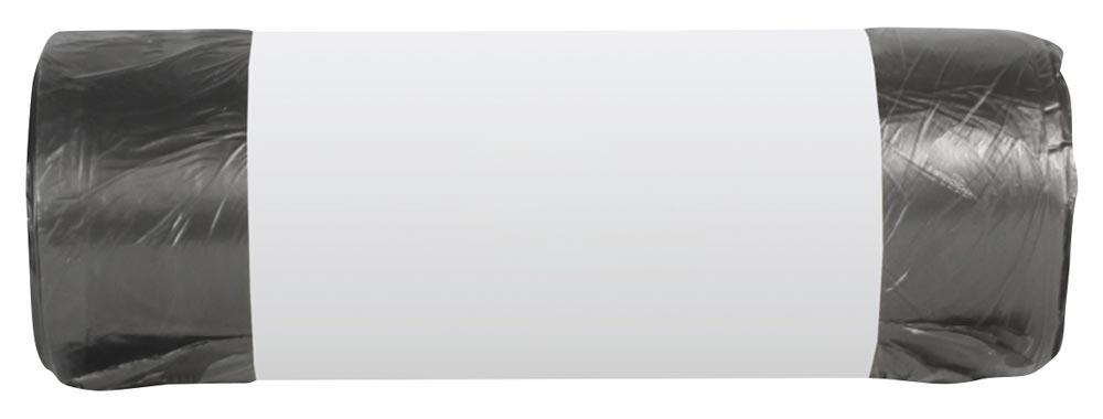 HDPE Müllbeutel, Vol. 6 Liter, 310x370 mm, 40 Rollen a 50 Stück, Gesamt 2000 Stück, 6 my, Farbe grau