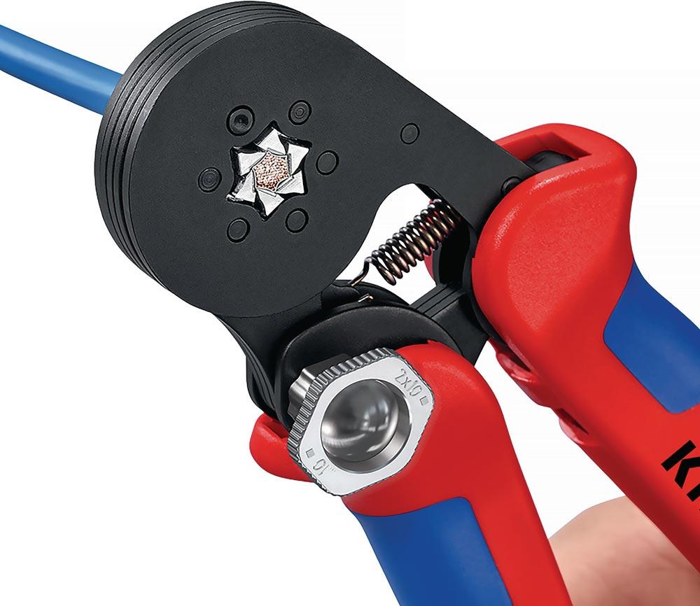 Aderendhülsenzange Gesamtlänge 180 mm 0,08 - 16 (AWG 28 - 6) mm brüniert Mehrkomponenten-Hüllen