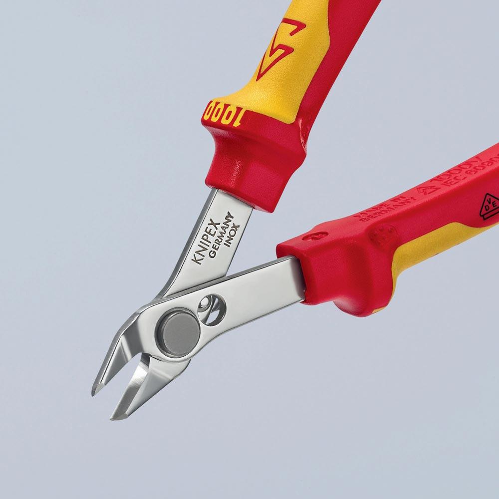 Elektronik-Seitenschneider Electronic Super-Knips® Länge 125 mm Form 0 Facette nein VDE poliert Elektronik-Seitenschneider Electronic Super-Knips® Länge 125 mm Form 0 Facette nein VDE poliert