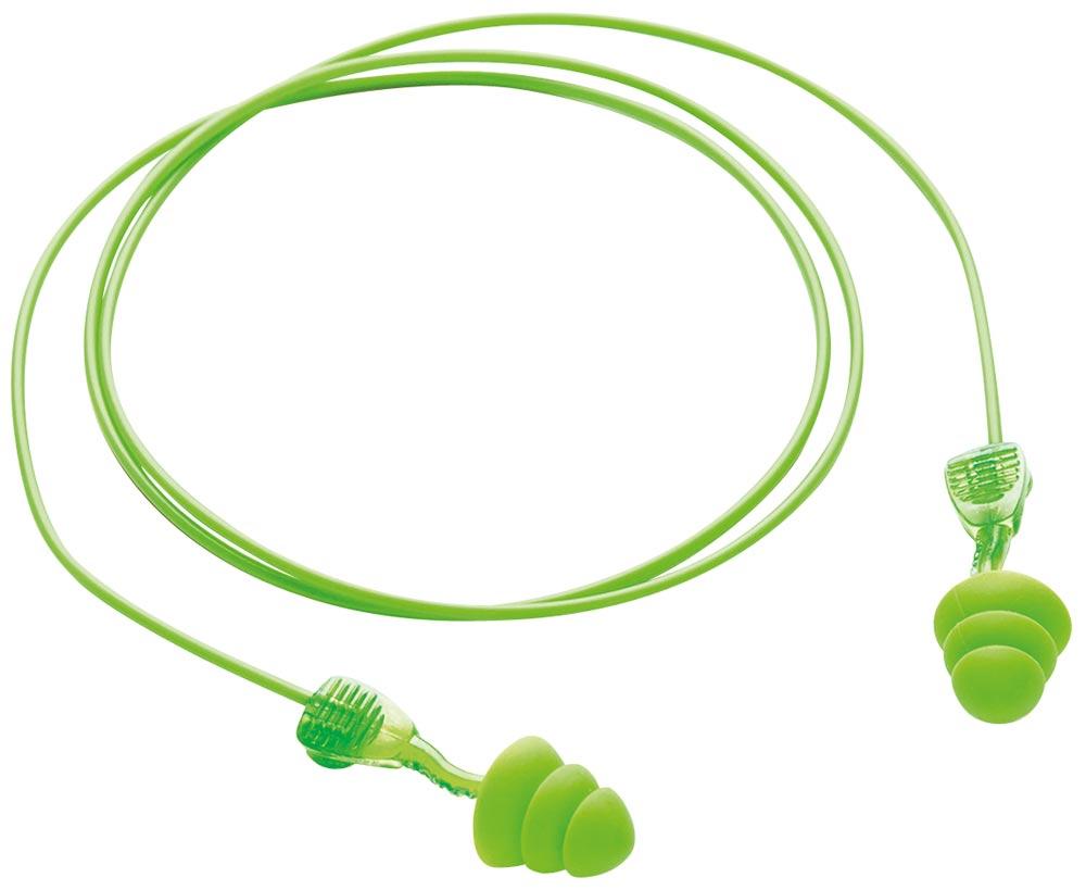 Gehörschutzstöpsel Twisters® Trio Cord 645101 EN 352-2 SNR 33 dB 50 Paar / Box