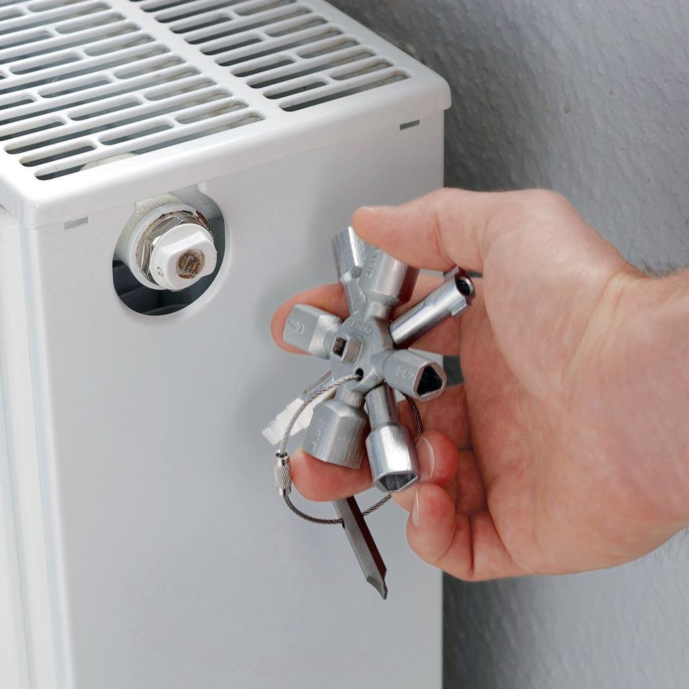 Schaltschrankschlüssel TwinKey® 6 Funktionen mit Magnet Verbindung