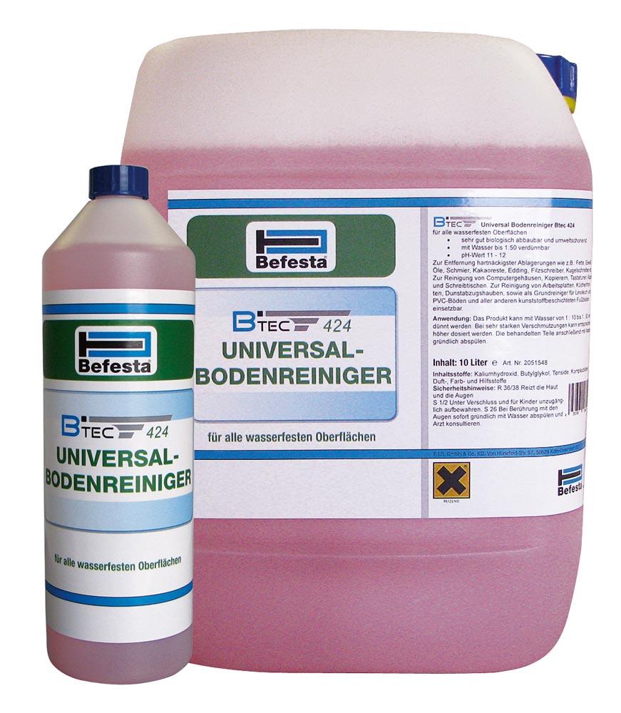 Universal-Bodenreiniger Btec 424 1 l-Flasche