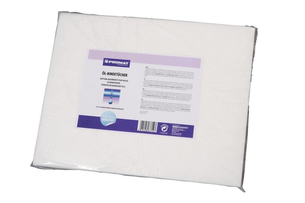 Ölbindetücher Länge 40 cm Breite 50 cm Stärke 0,5 cm 10 x 20 Tücher Karton