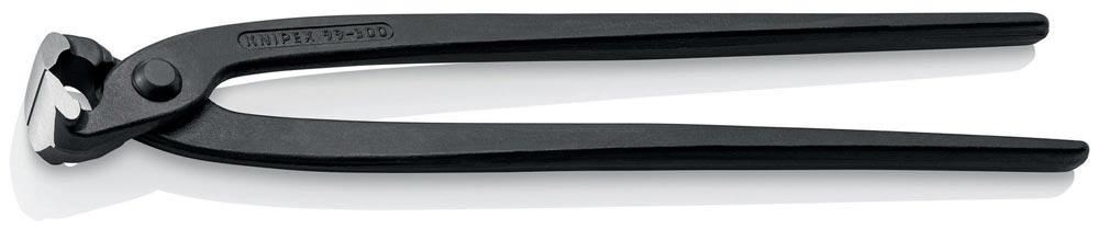 Monierzange Länge 300 mm poliert schwarz atramentiert