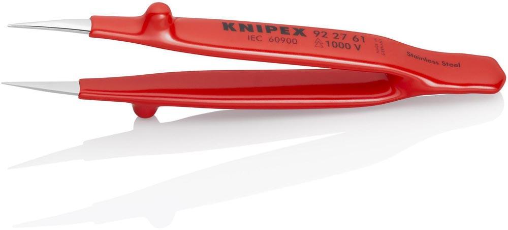 Präzisionspinzette Länge 130 mm gerade verchromt