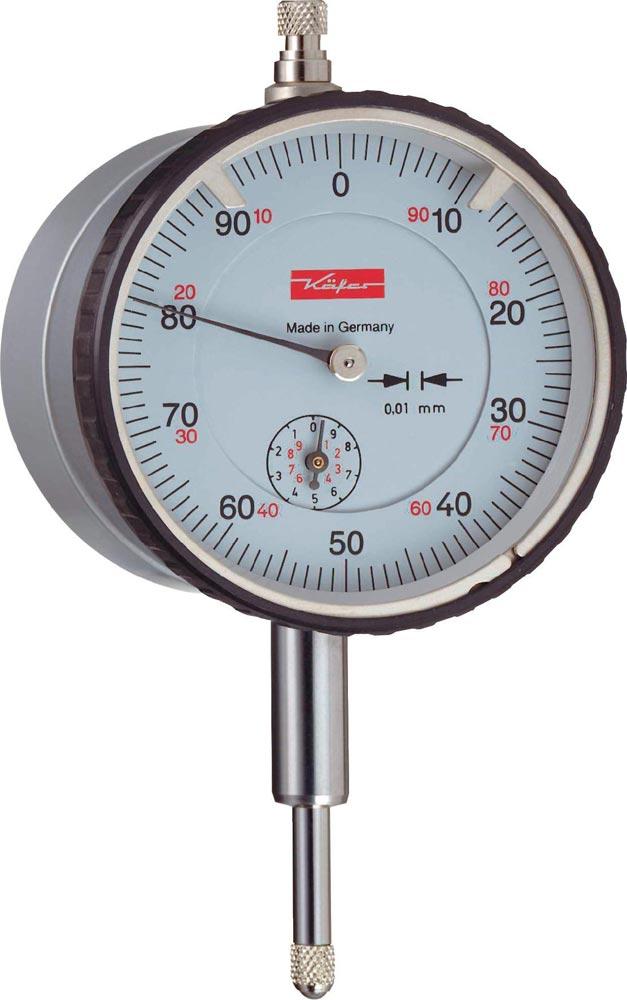 Messuhr M2 T Magnet 10 mm Ablesung 0,01 mm magnetische Rückwand