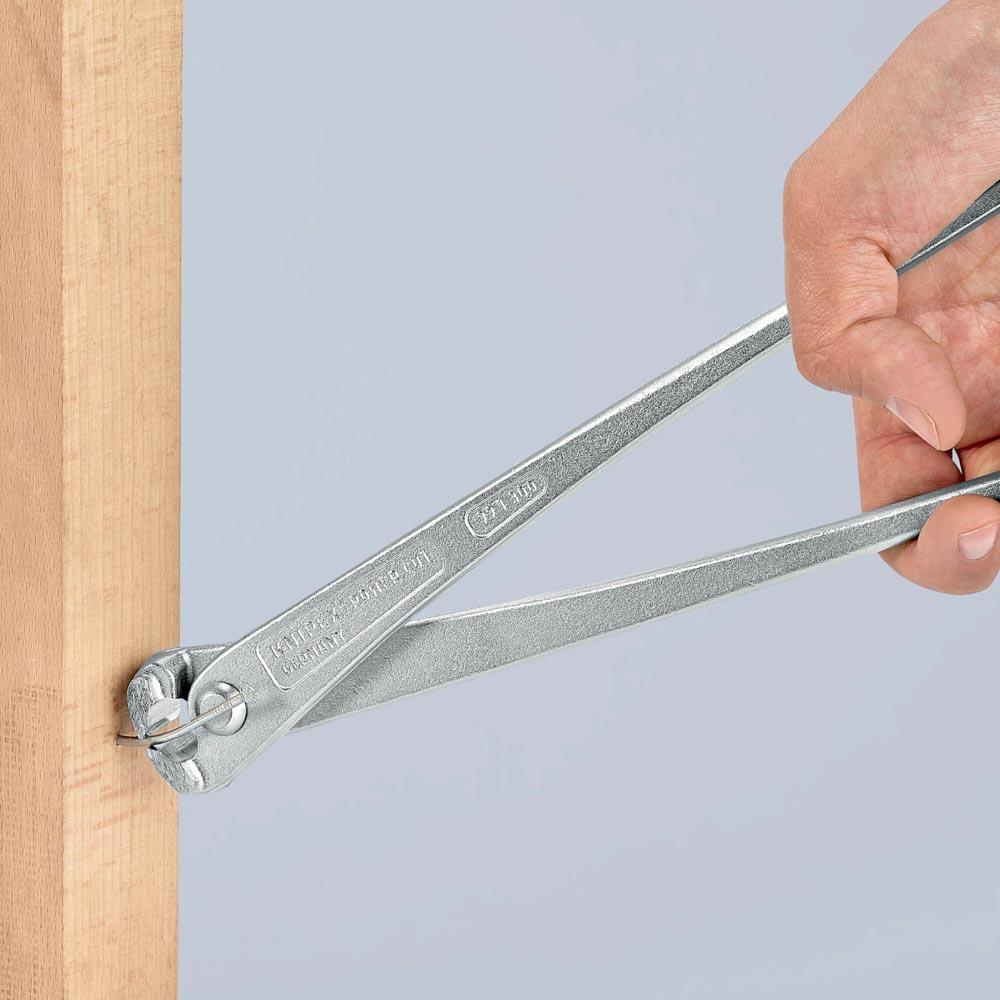 Kraftmonierzange Länge 300 mm glanz verzinkt