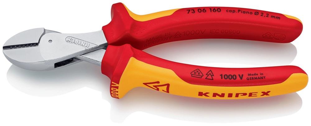 Kompaktseitenschneider X-Cut® Länge 160 mm VDE Mehrkomponenten-Hüllen Kompaktseitenschneider X-Cut® Länge 160 mm VDE Mehrkomponenten-Hüllen