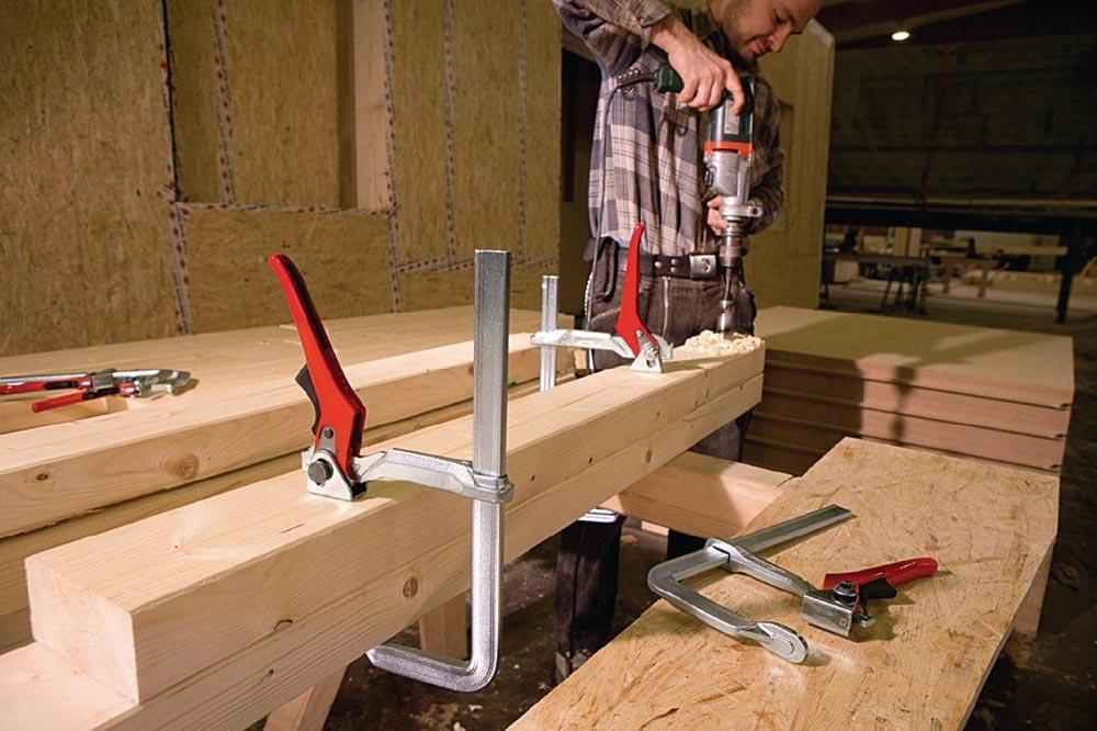 Hebelzwinge GH Spannweite 160 mm Ausladung 80 mm Spannkraft bis zu 8500 N