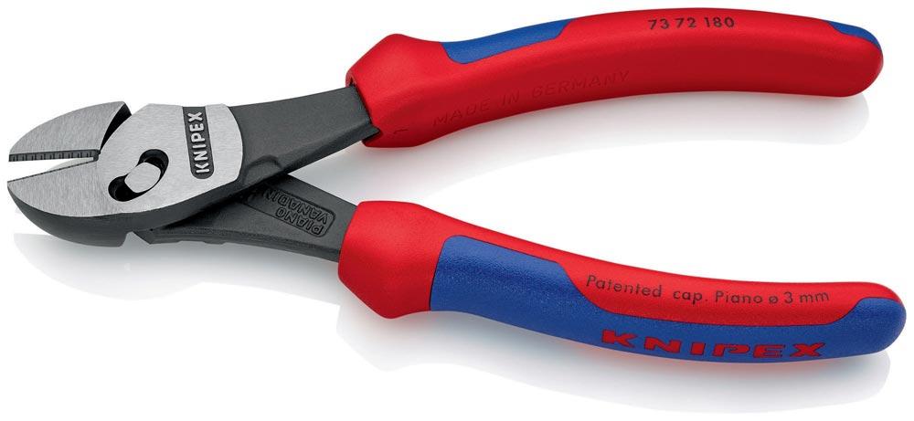 Hochleistungsseitenschneider TwinForce® Länge 180 mm poliert Mehrkomponenten-Hüllen