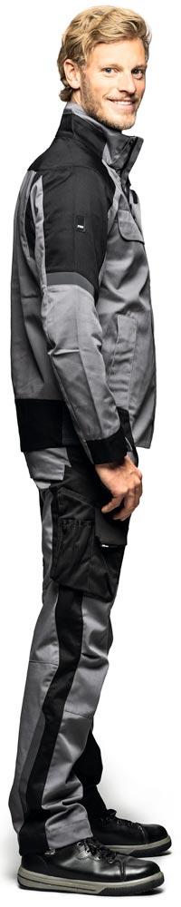 Arbeitsjacke FRANK, rot-schwarz Gr. M Arbeitsjacke FRANK, rot-schwarz Gr. M