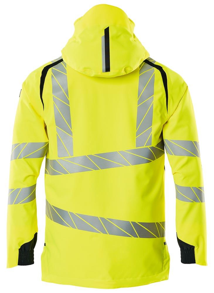 Warnschutz-Hard-Shell-Jacke Accelerate Safe, Farbe HiVis gelb/schwarzblau, Gr. 2XL Warnschutz-Hard-Shell-Jacke Accelerate Safe, Farbe HiVis gelb/schwarzblau, Gr. 2XL