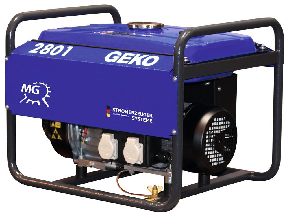 GEKO Stromerzeuger 2200 VA, 230 V, Benzin 2801 E-A/SHBA