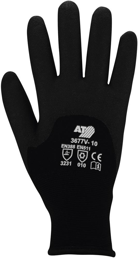 Kälteschutzhandschuhe Größe 8 schwarz EN 388, EN 511 PSA-Kategorie II
