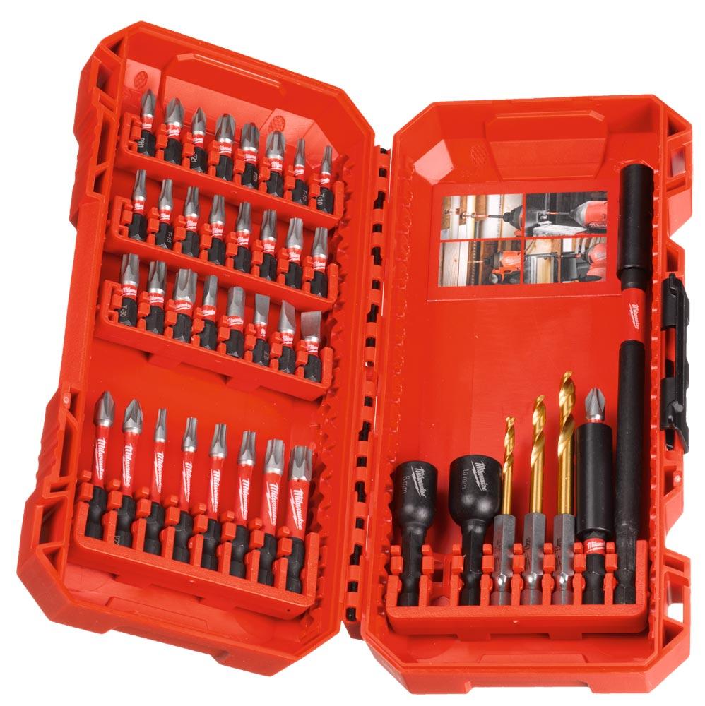 Bitsortiment SHOCKWAVE Set Bohren und Schrauben 40tlg.