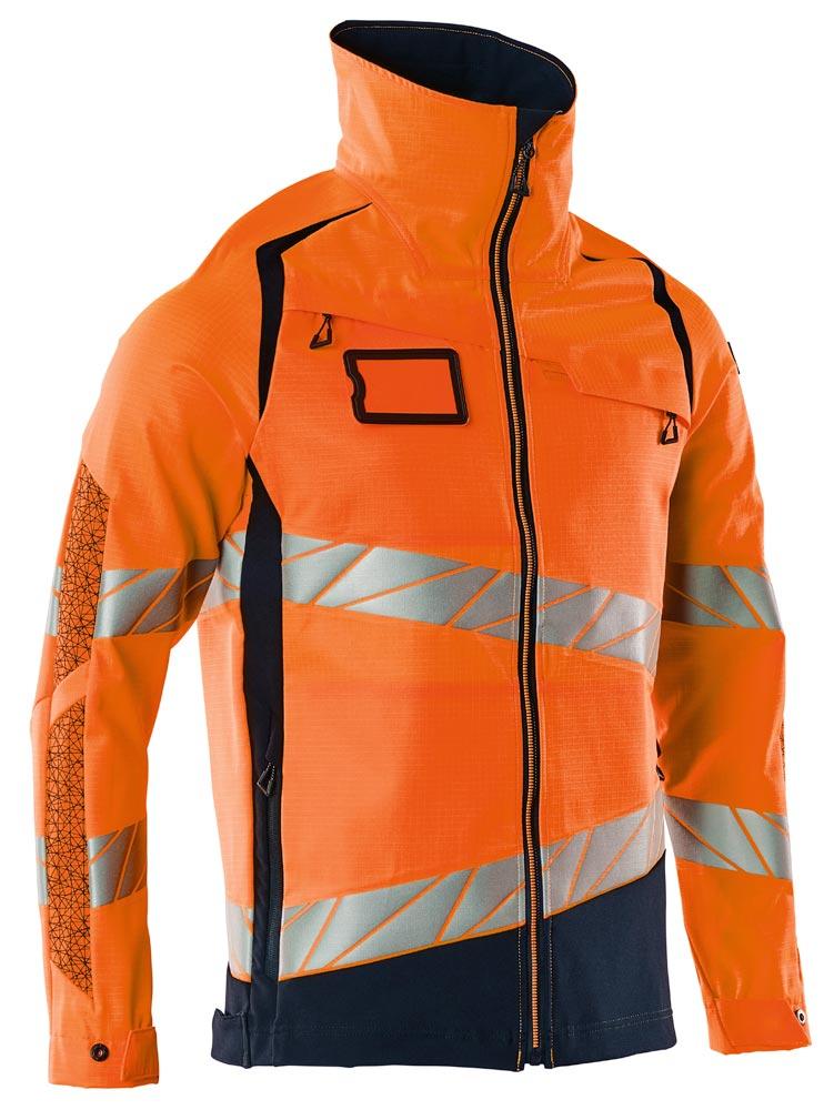 Warnschutz-Bundjacke Accelerate Safe, Farbe HiVis orange/schwarzblau, Gr. M