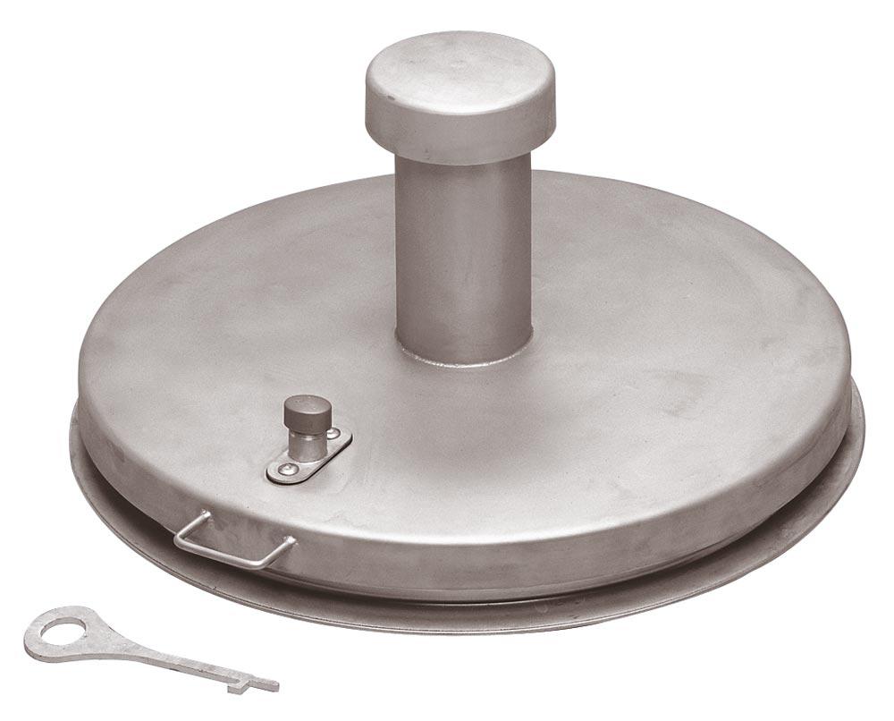 Stahl-Schachtabdeckung, verzinkt, mit frei wählbarer Oberfläche, lichtes Schachtmaß BxT 1000x600 mm, Außenmaß BxT 1120x720 mm
