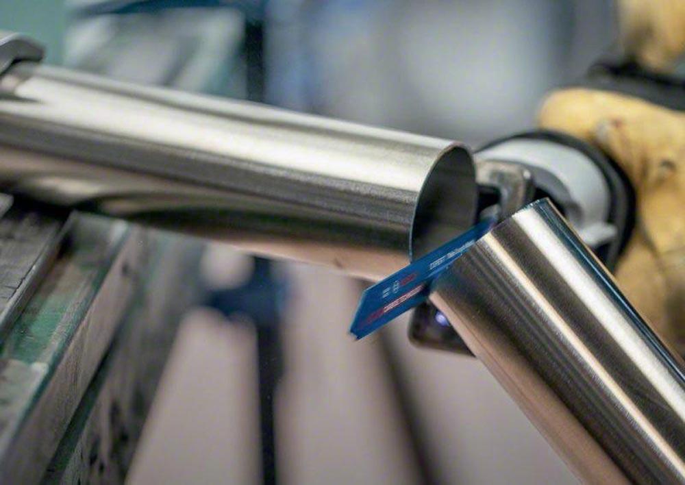 Säbelsägeblatt Expert Thin Tough Metal Länge 200 mm Breite 19 mm Zahnteilung TPI 18 1,4 mm S-Schaft 1 Stück / Karte