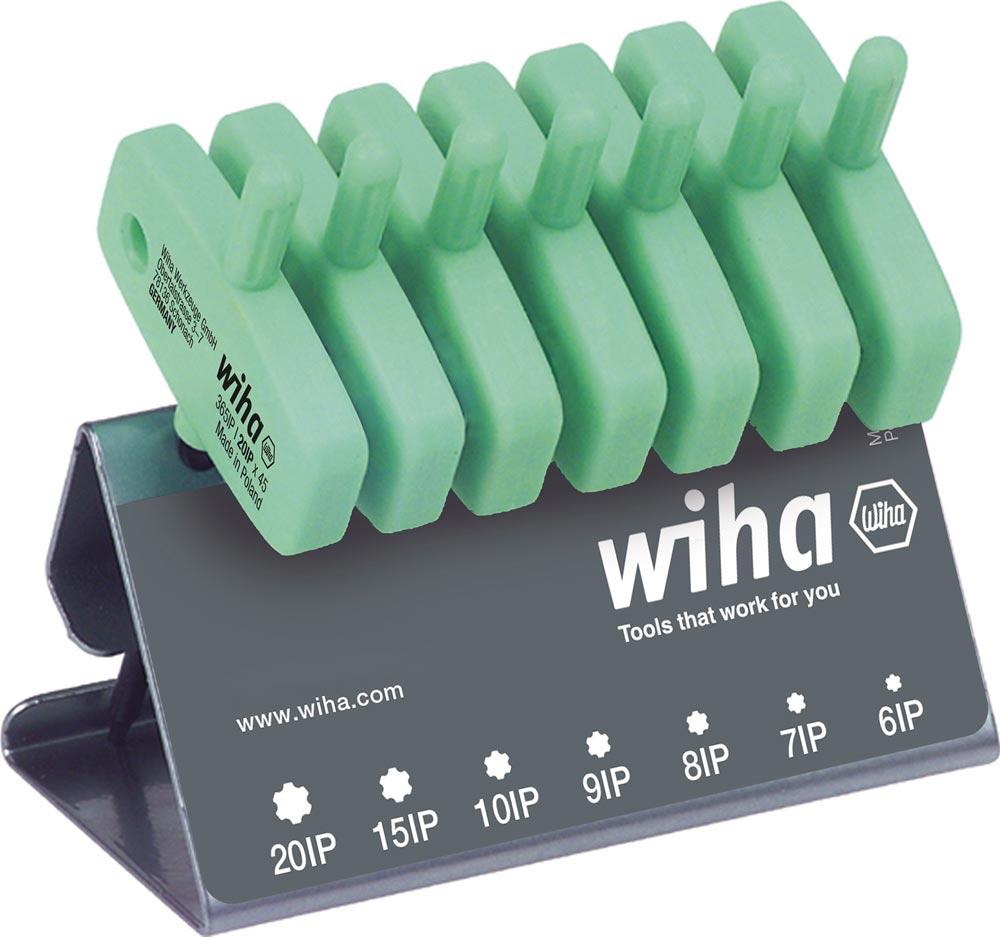 Schraubendrehersatz 365IP VB 6 IP - 20 IP mit Schlüsselgriff 7-teilig Schraubendrehersatz 365IP VB 6 IP - 20 IP mit Schlüsselgriff 7-teilig