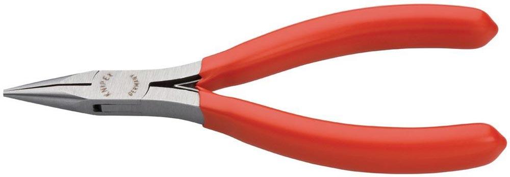 Elektronik-Greifzange Gesamtlänge 115 mm flachbreite Backen Form 1 Mehrkomponenten-Hüllen Elektronik-Greifzange Gesamtlänge 115 mm flachbreite Backen Form 1 Mehrkomponenten-Hüllen