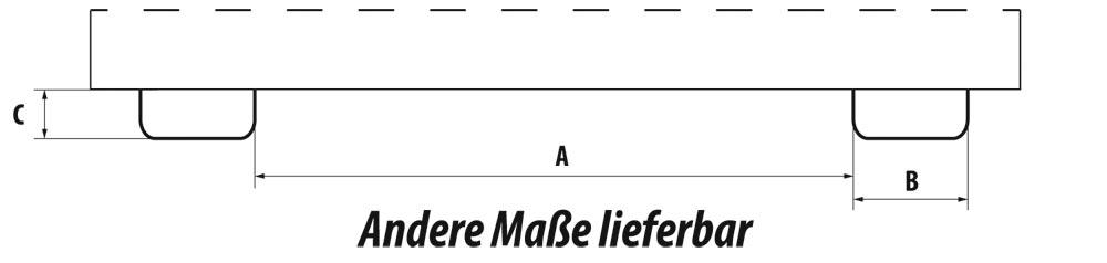 Späne-Mulden-Selbstkippbehälter, automatischer Aufrichter, Traglast 1500 kg, LxBxH 1640x1680x1090 mm, Vol. 2,0 cbm, RAL 3000 feuerrot